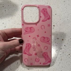 Loopy Case Pink Boots Phone Case